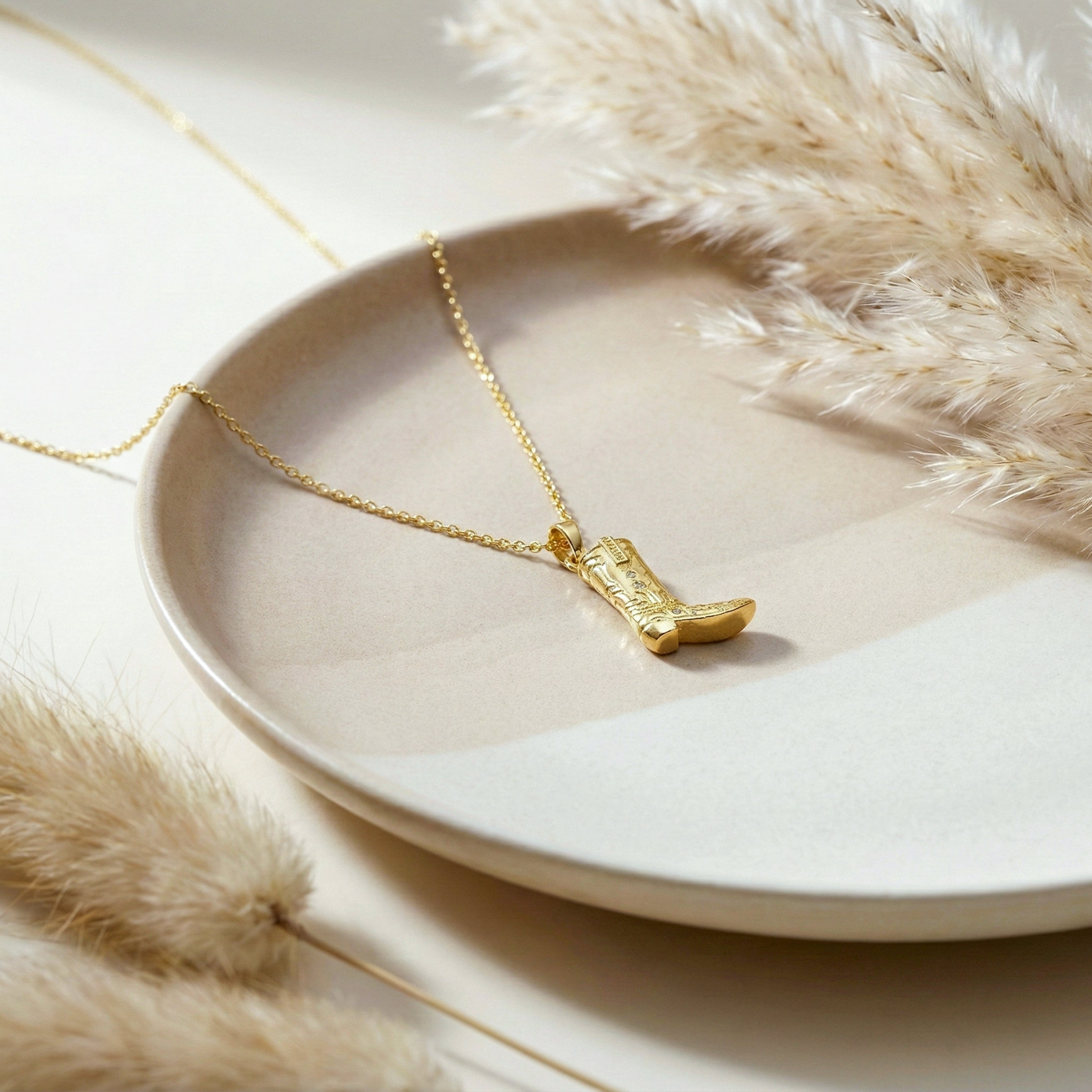 Aurielle Luxe Boot Necklace