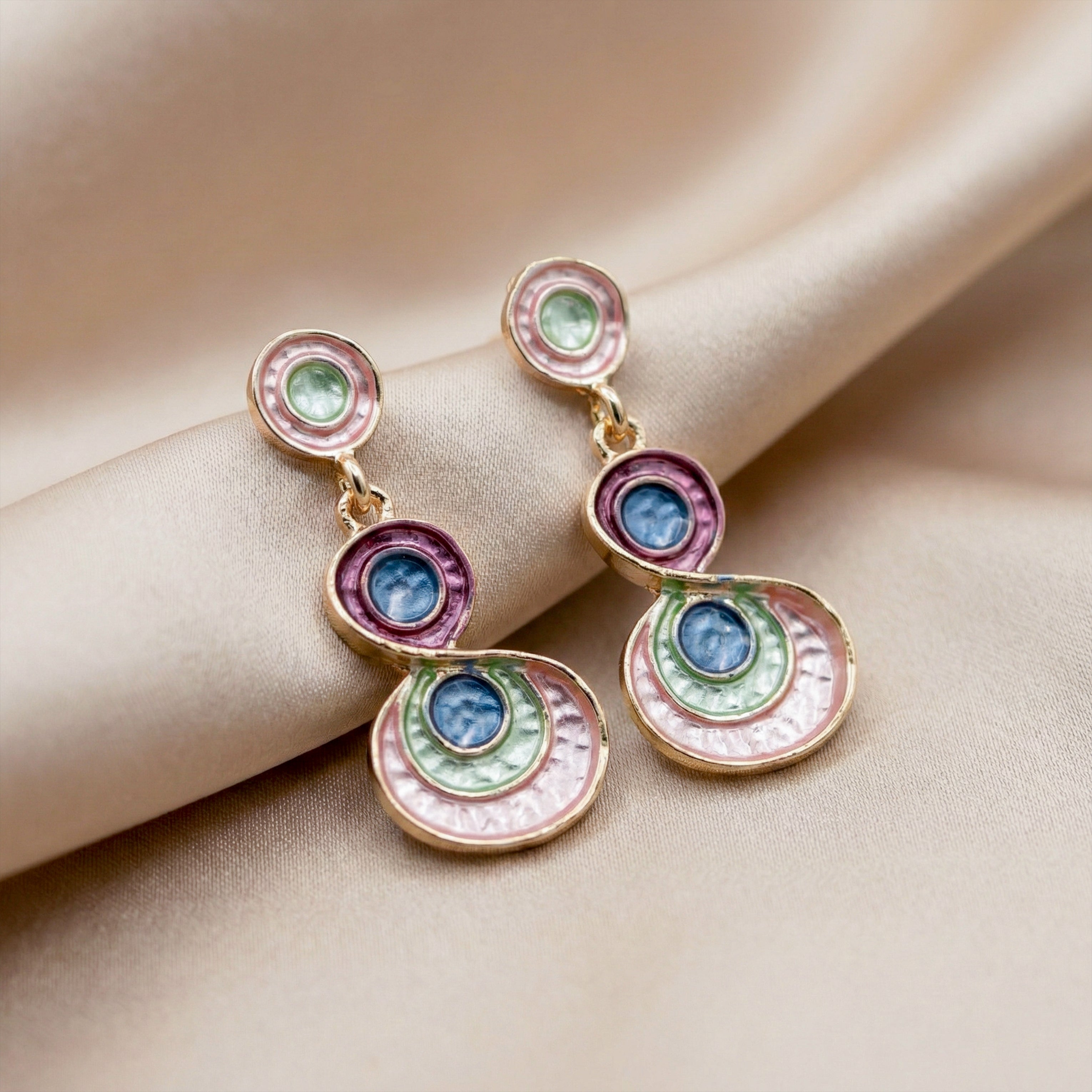 Elysian Pastel Drops Earrings