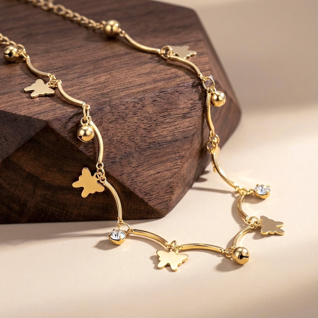Luna Elegance Charm Anklet