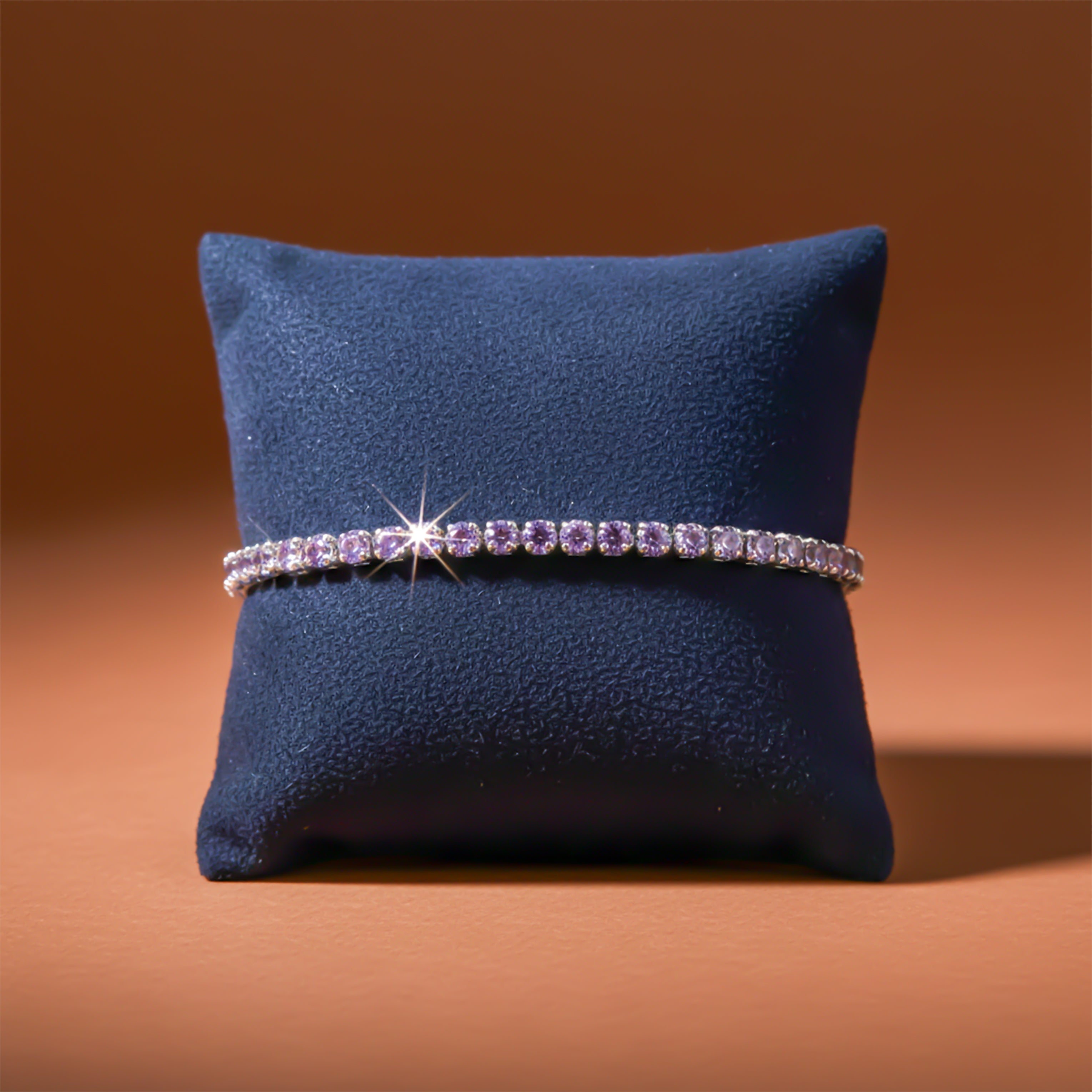Lavender Luxe Tennis Bracelet