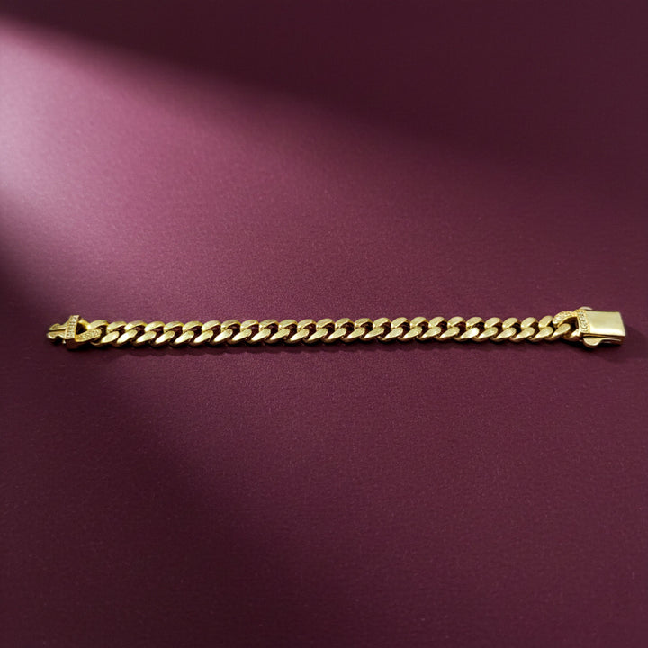 Royal Cuban Link Gold Bracelet