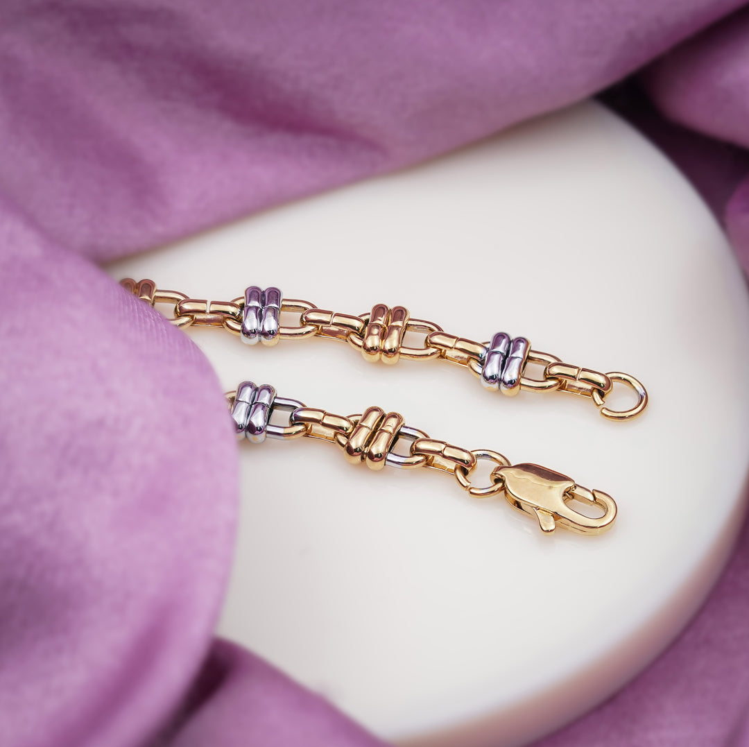 Prestige Dual Tone Statement Chain