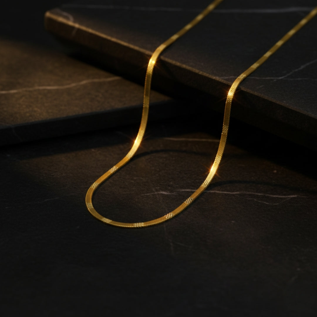 Aurum Luxe Minimal Gold Chain