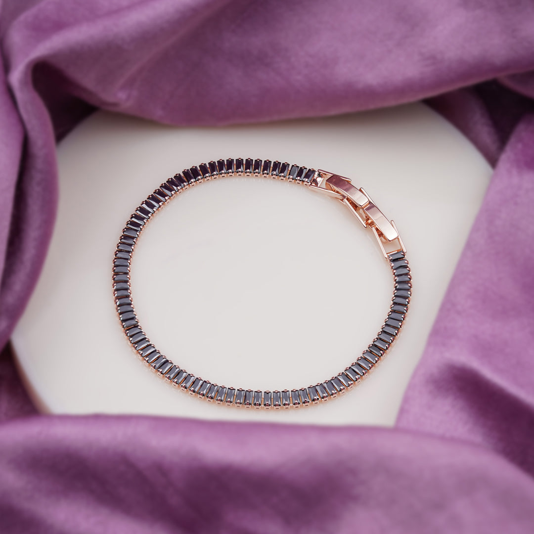 Precision Shine Baguette Bracelet