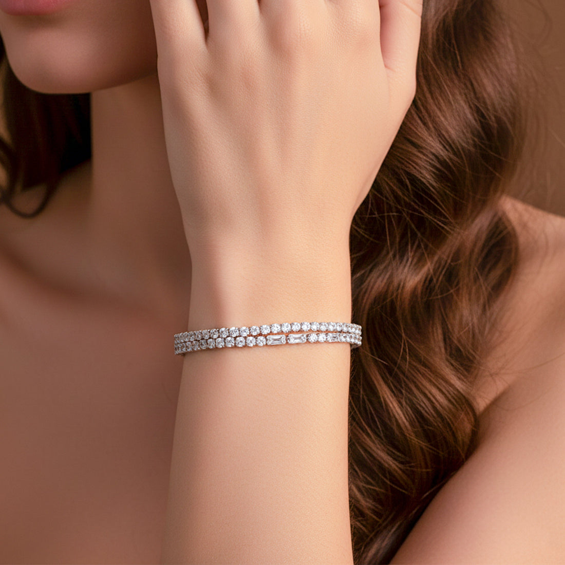 Eterna Shine Diamond Bracelet