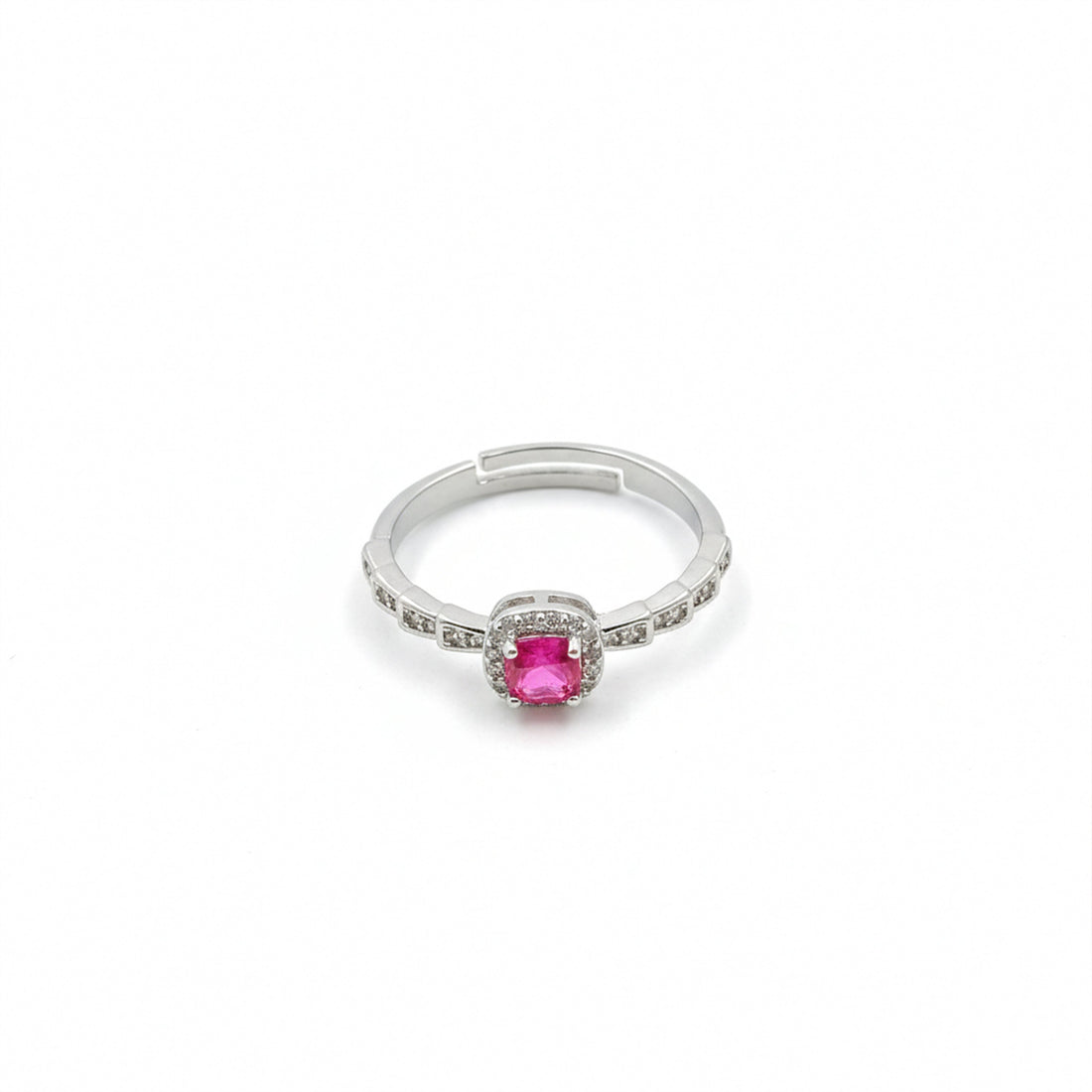 Rose Royale Pink Halo Ring