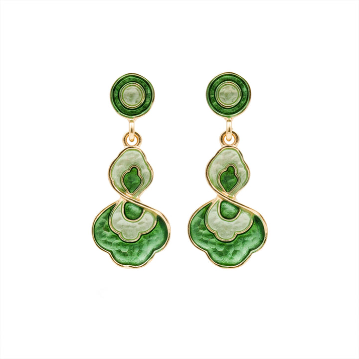 Opaline Green Luxe Earrings