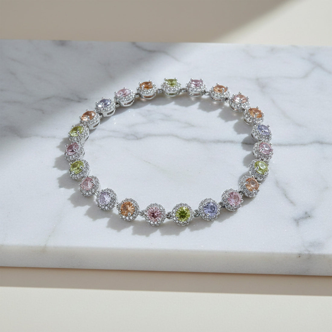 Lustrova Royal Halo Bracelet