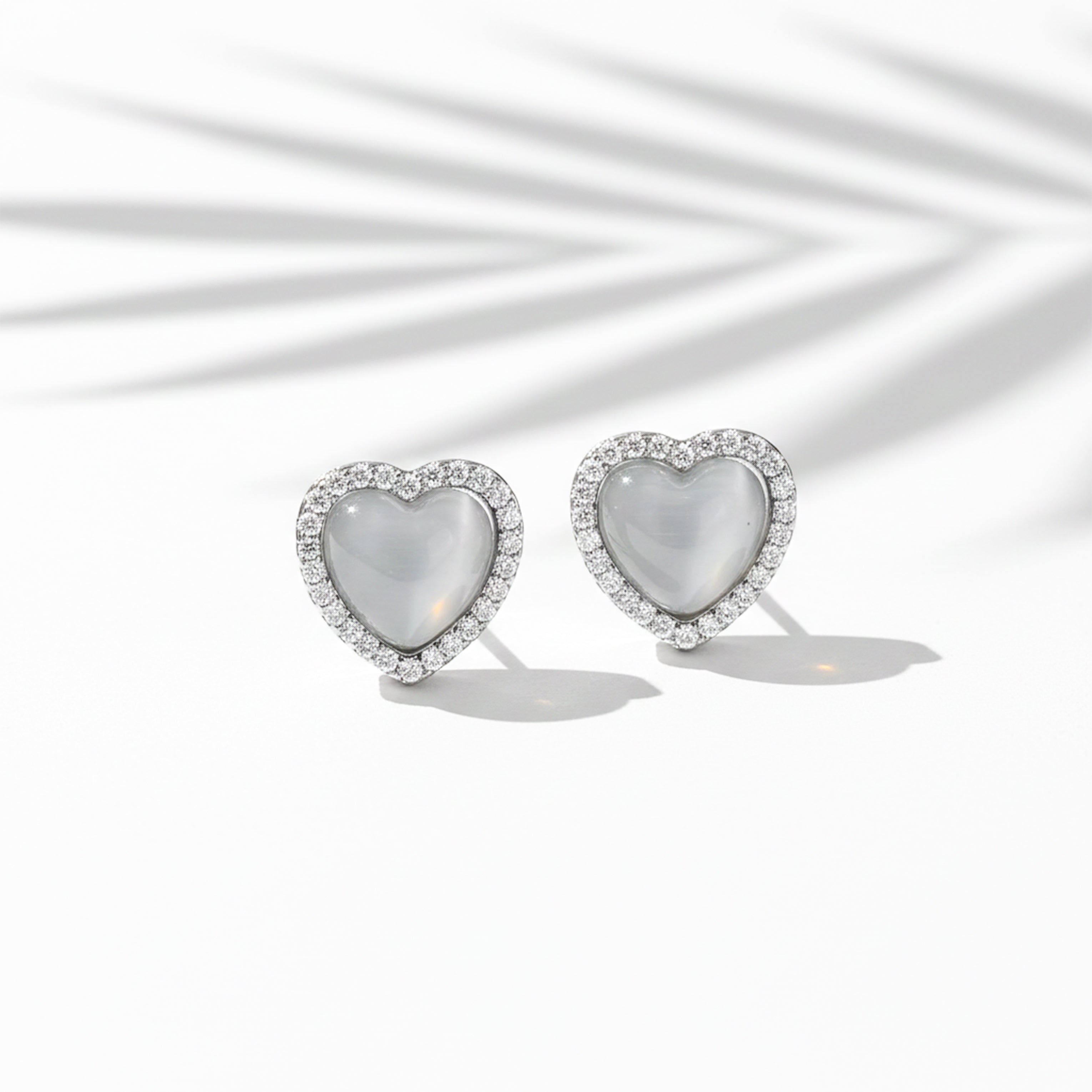 Amoura Radiance Heart Earrings