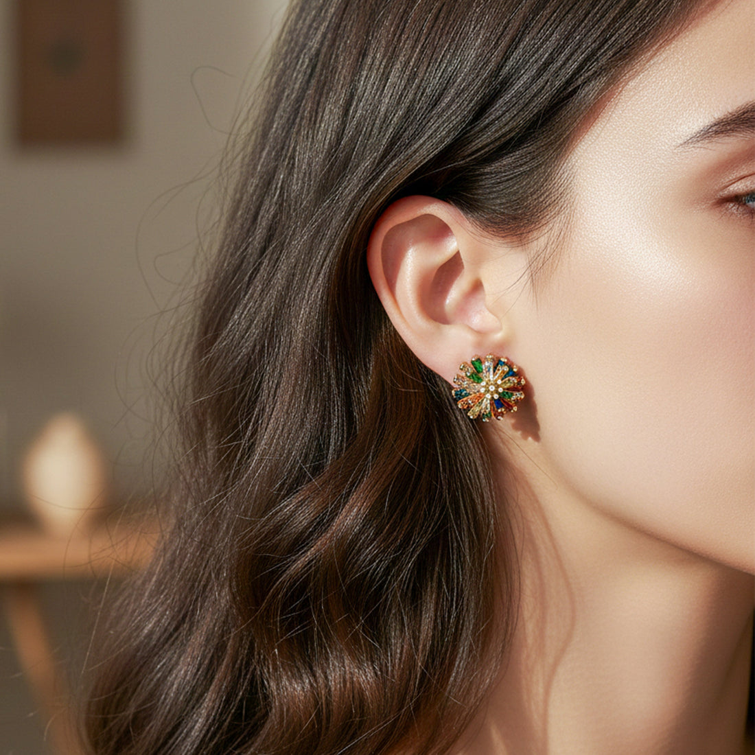 Radiant Luxe Stud Earrings