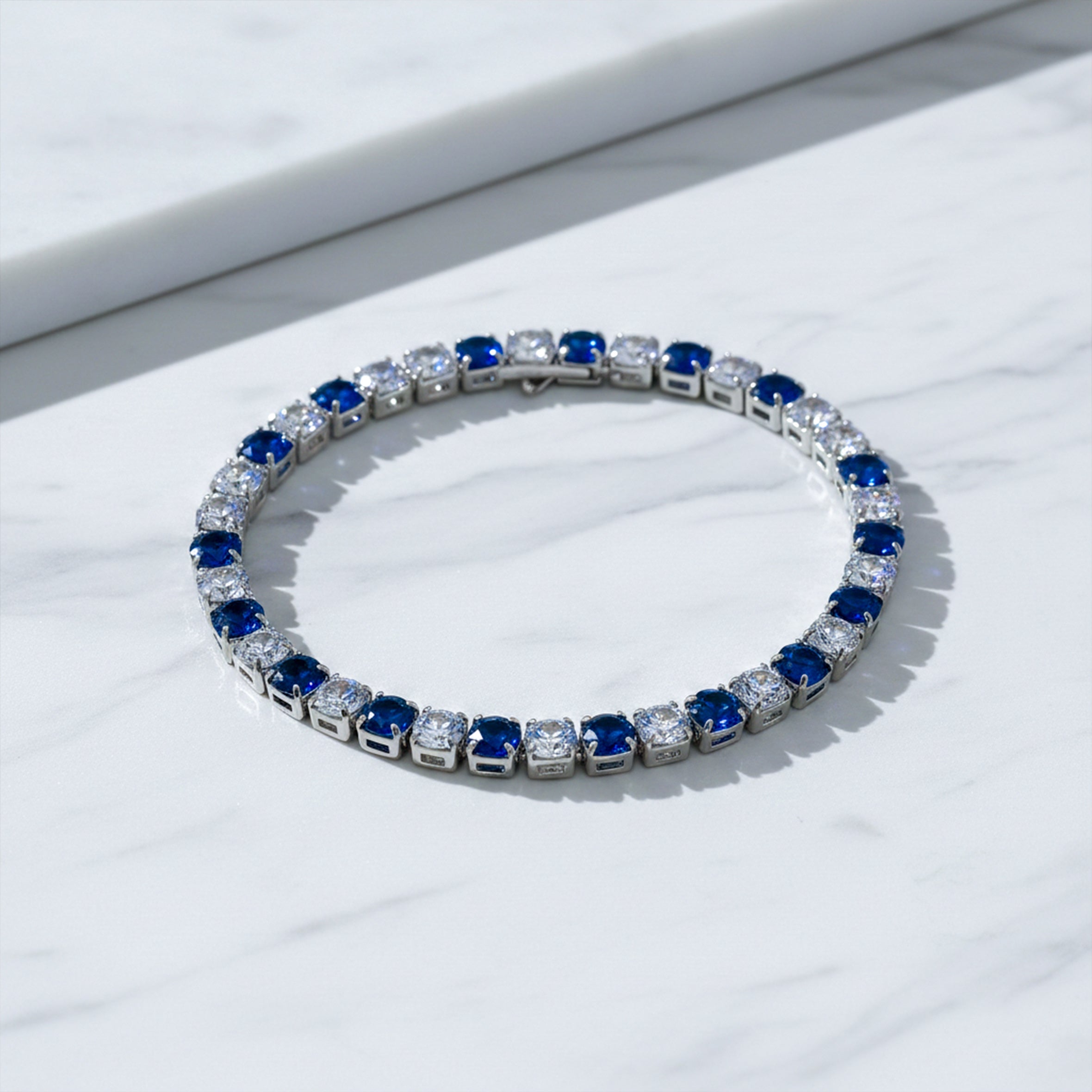 Blue Majesty Luxury Tennis Bracelet