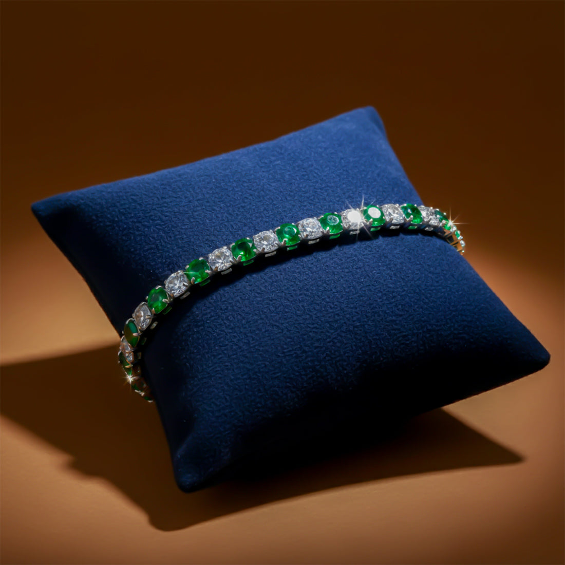 Imperial Emerald Sparkle Bracelet