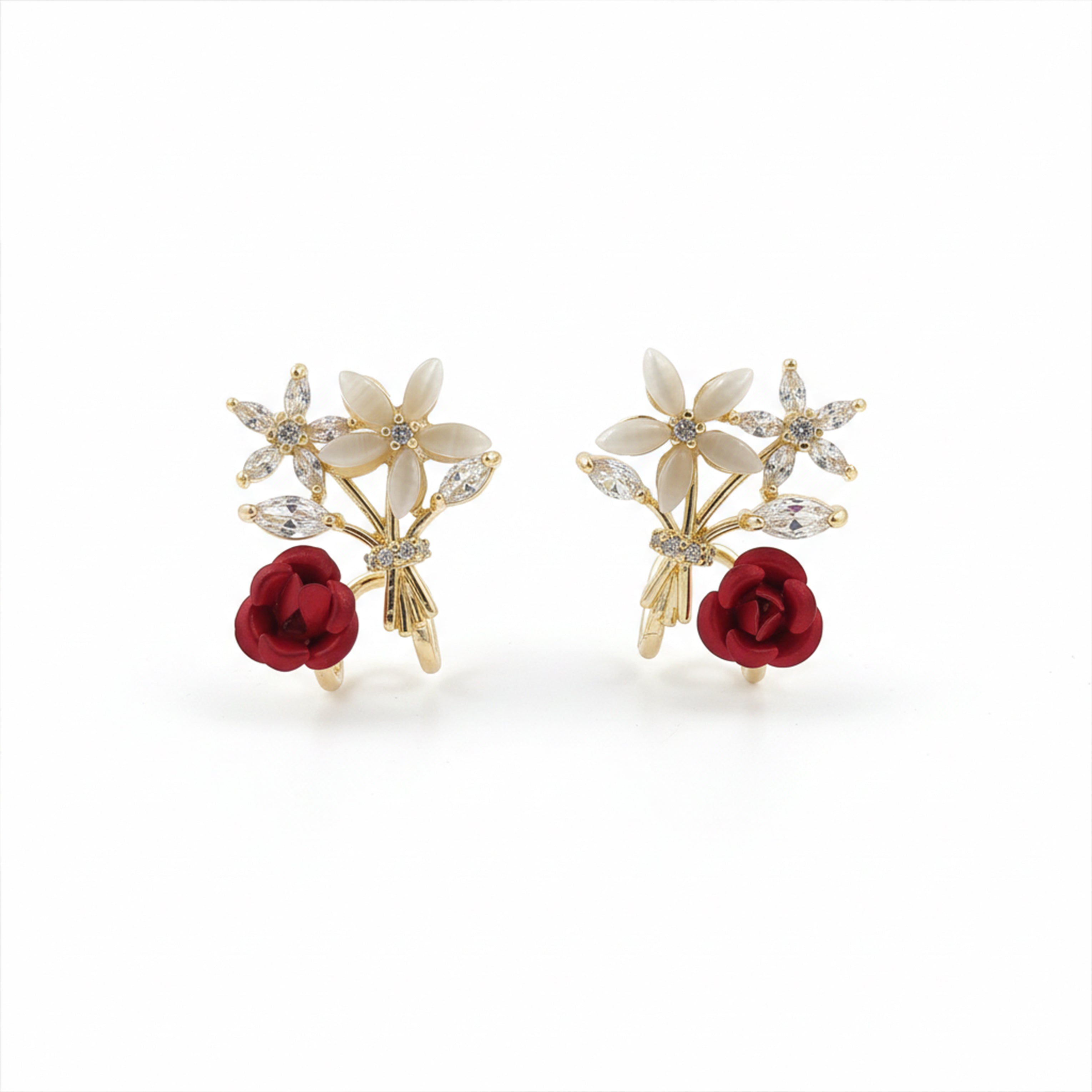 Roselle Luxe Bloom Earrings
