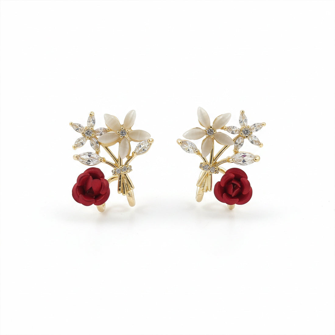 Roselle Luxe Bloom Earrings