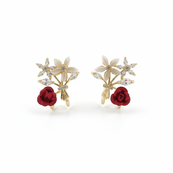 Roselle Luxe Bloom Earrings
