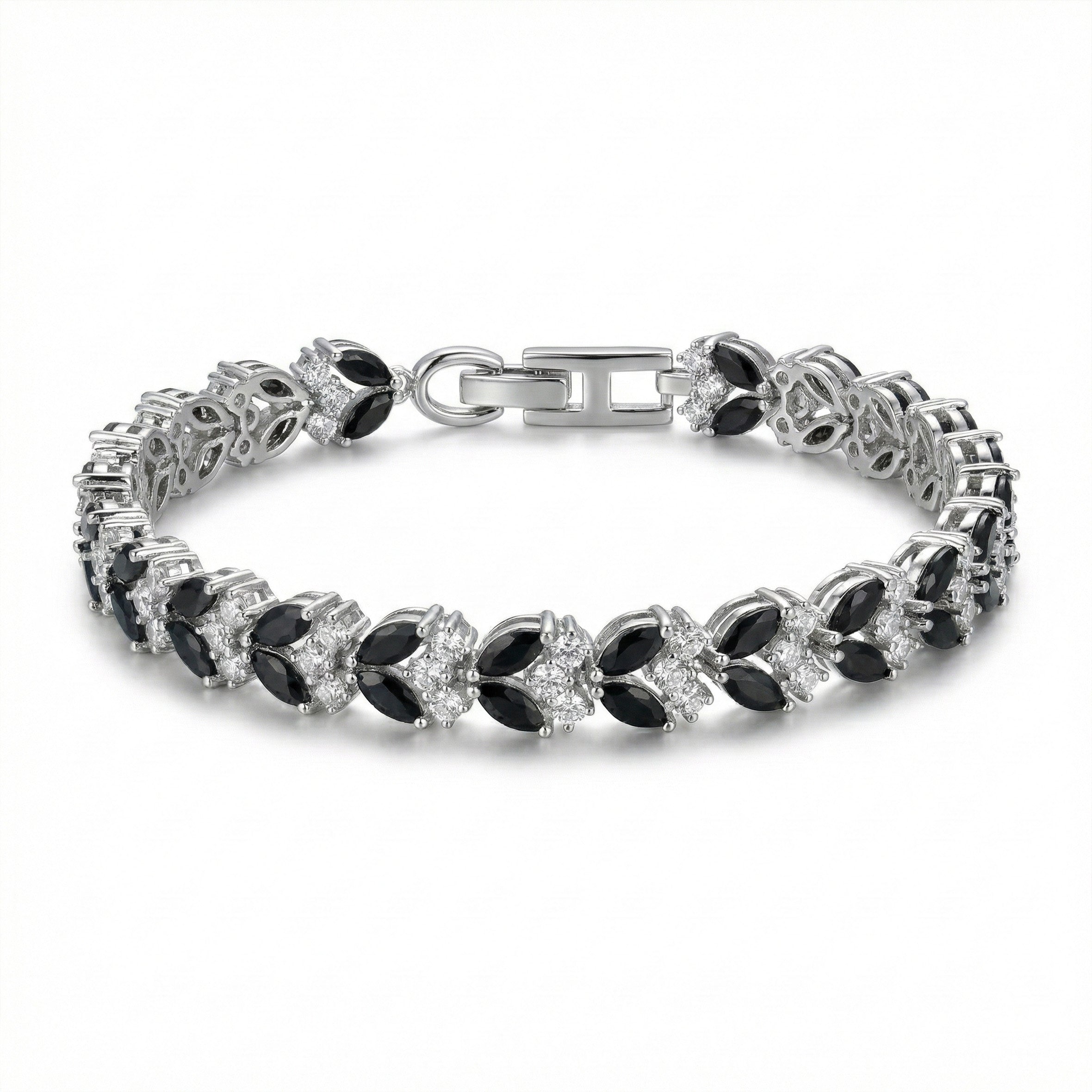 Black Marquise Diamond Luxe Bracelet