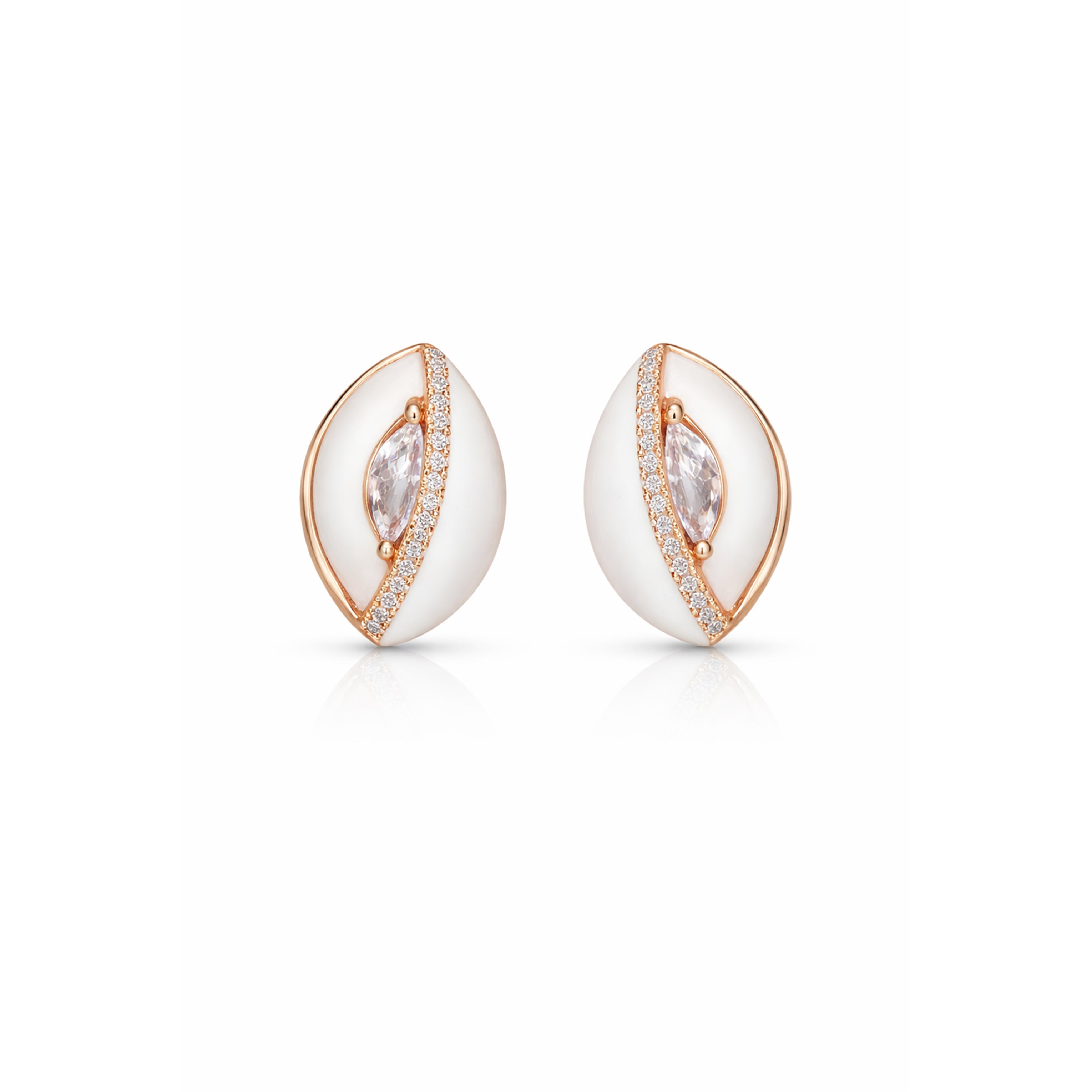 Cowrie Studs Earrings