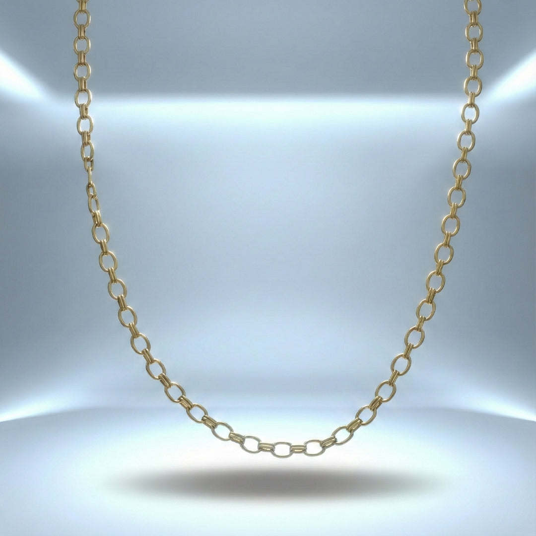 Stylish Oval Link Chain