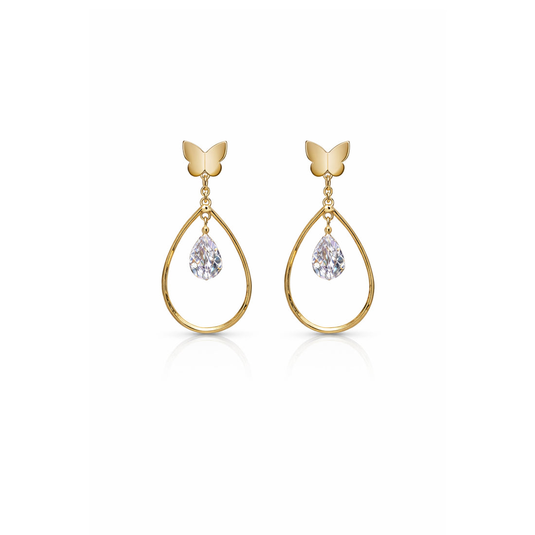 Flutter Gleam Earrings