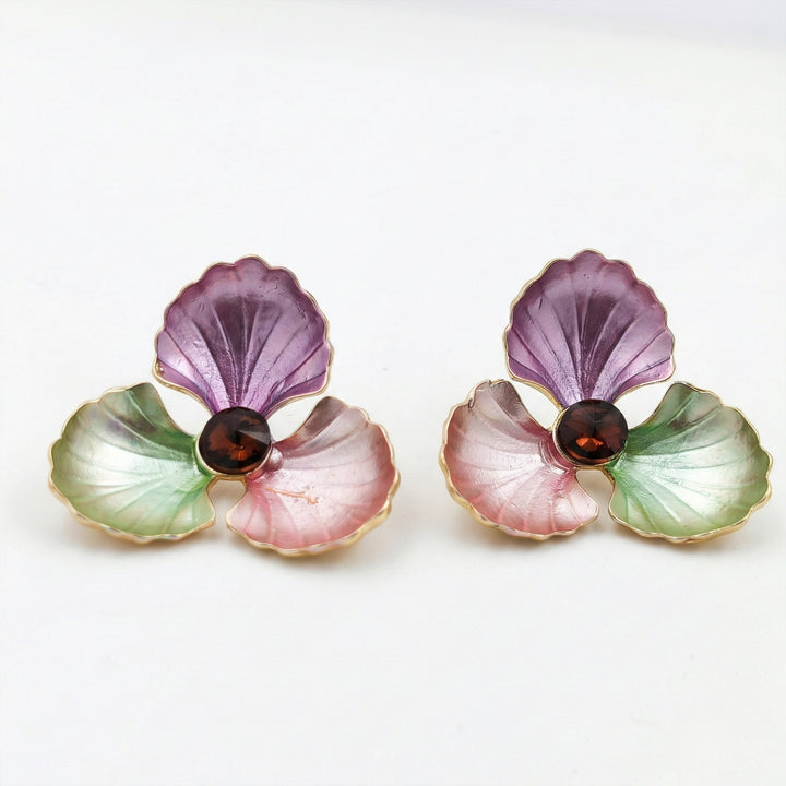 Pastel Bloom Luxe Earrings
