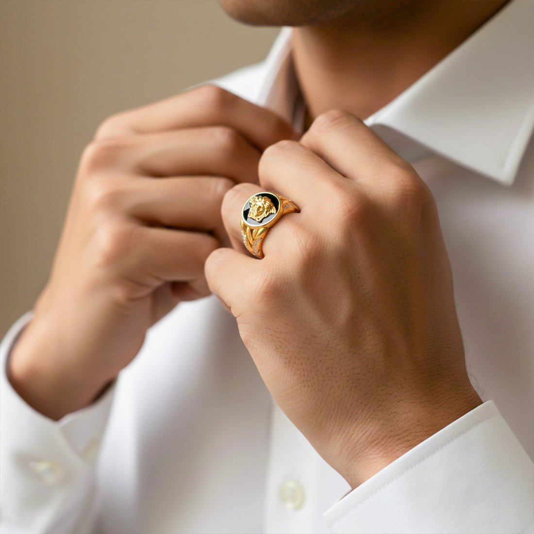 The Medusa Muse Ring