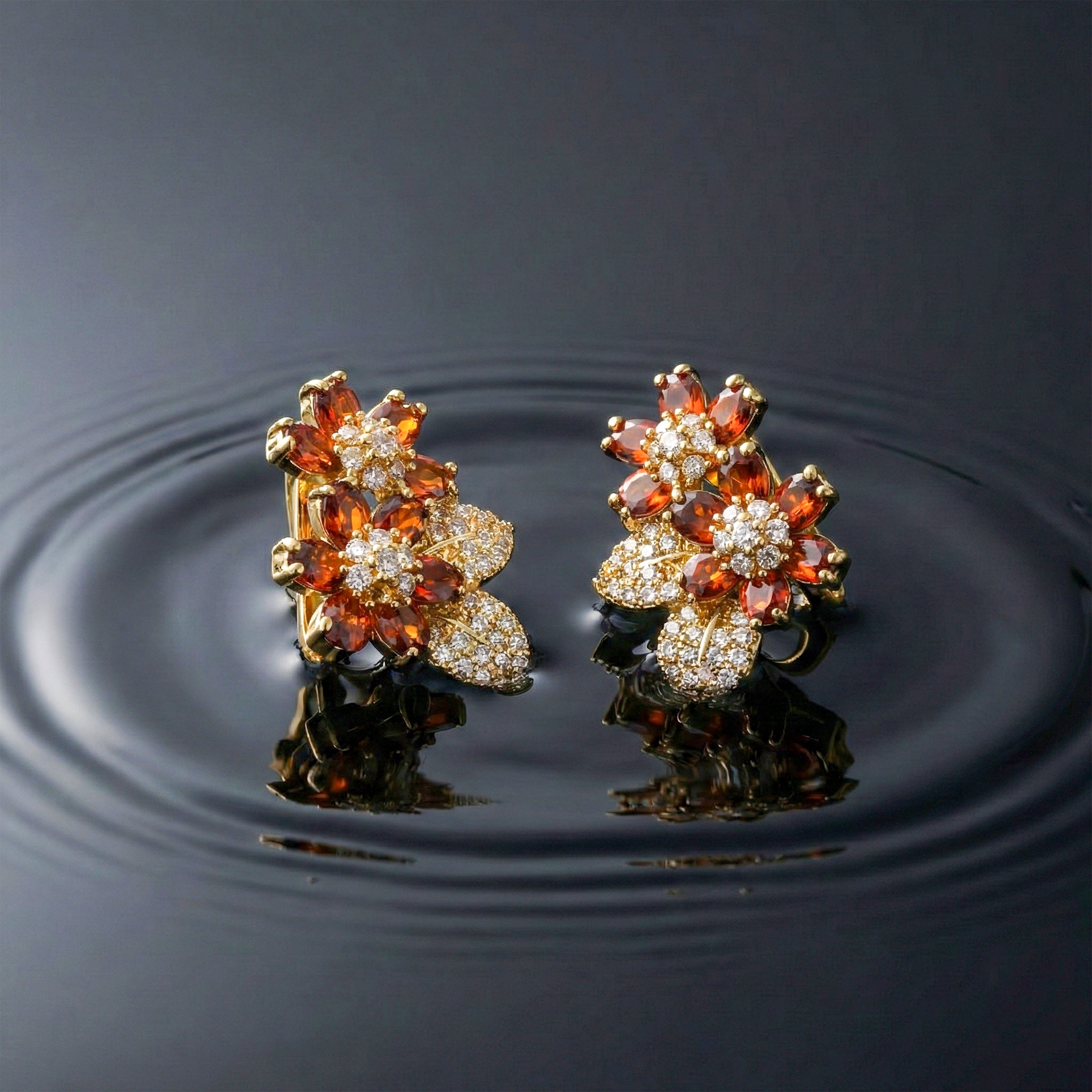 Gulnaar Shahi Crystal Earrings