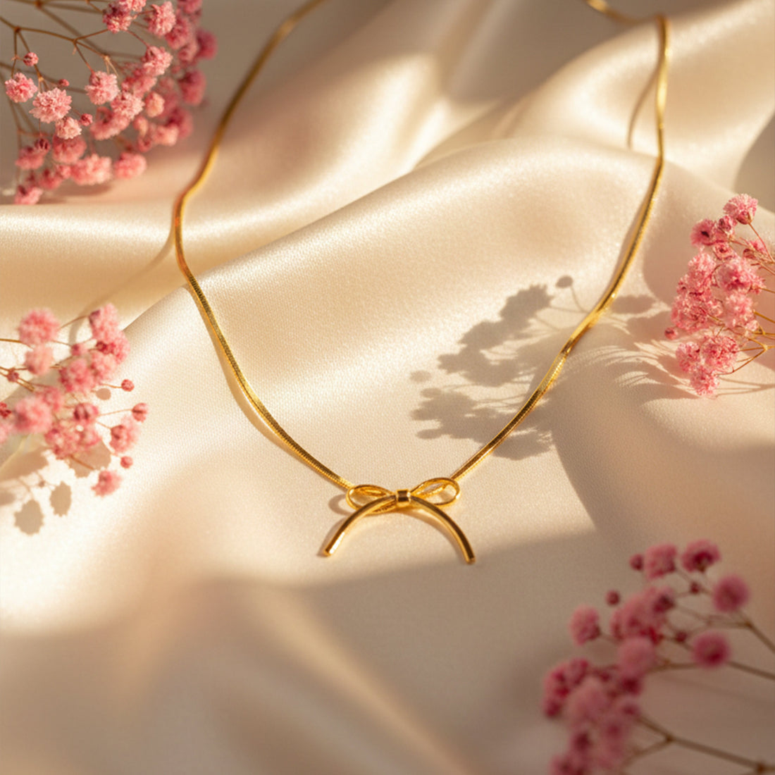 Snake Bow Necklace