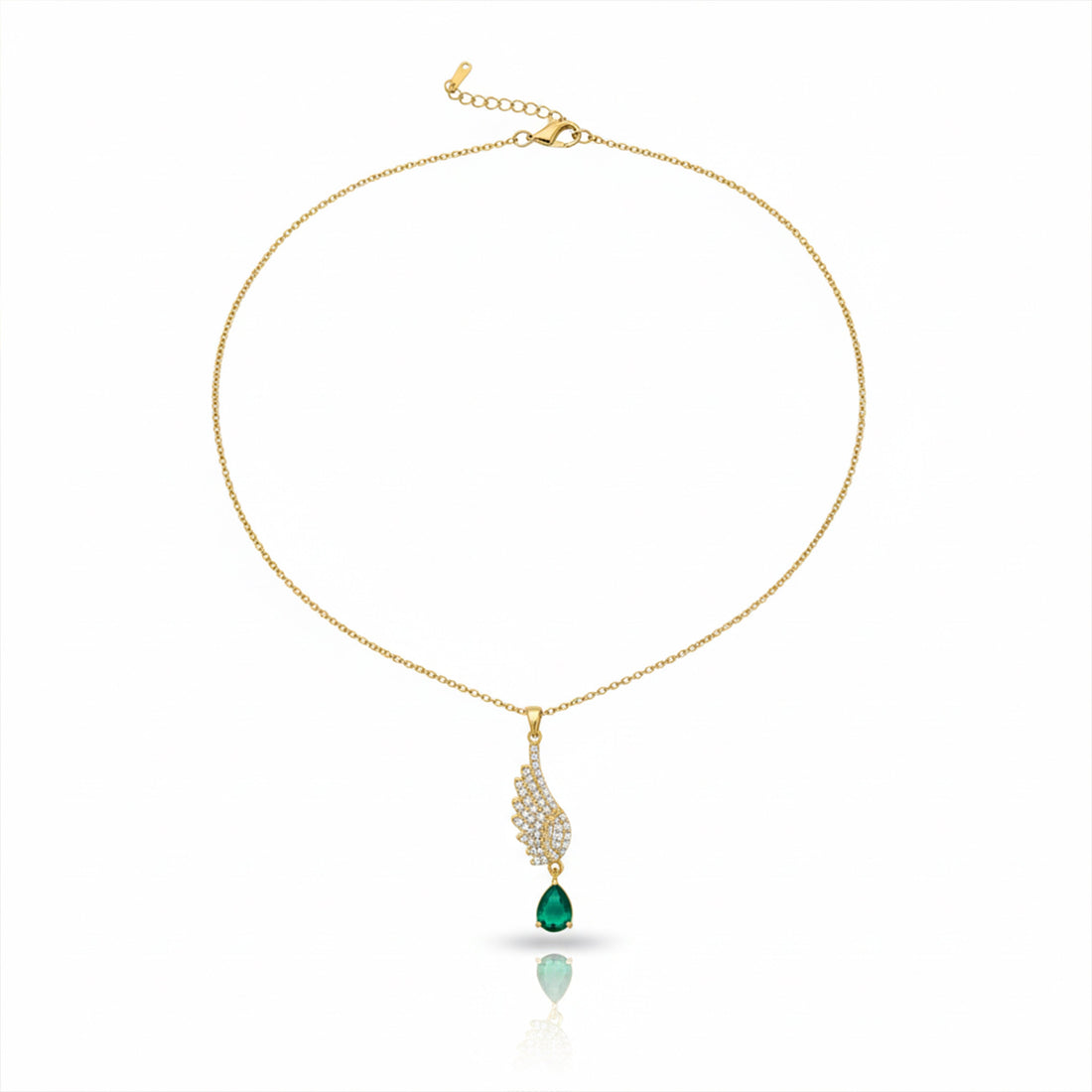 Angel Wing Pendant Necklace
