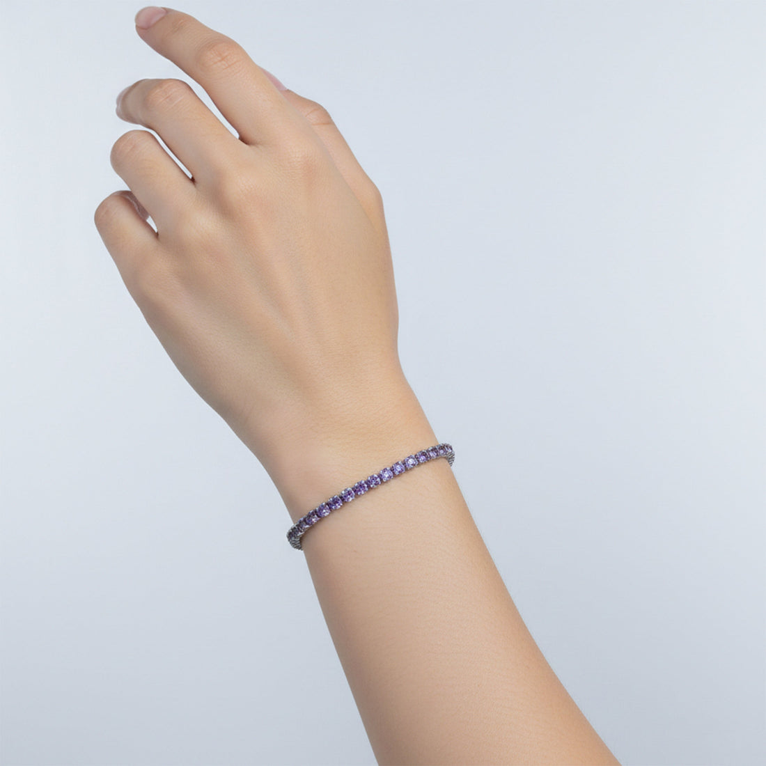 Lavender Luxe Tennis Bracelet
