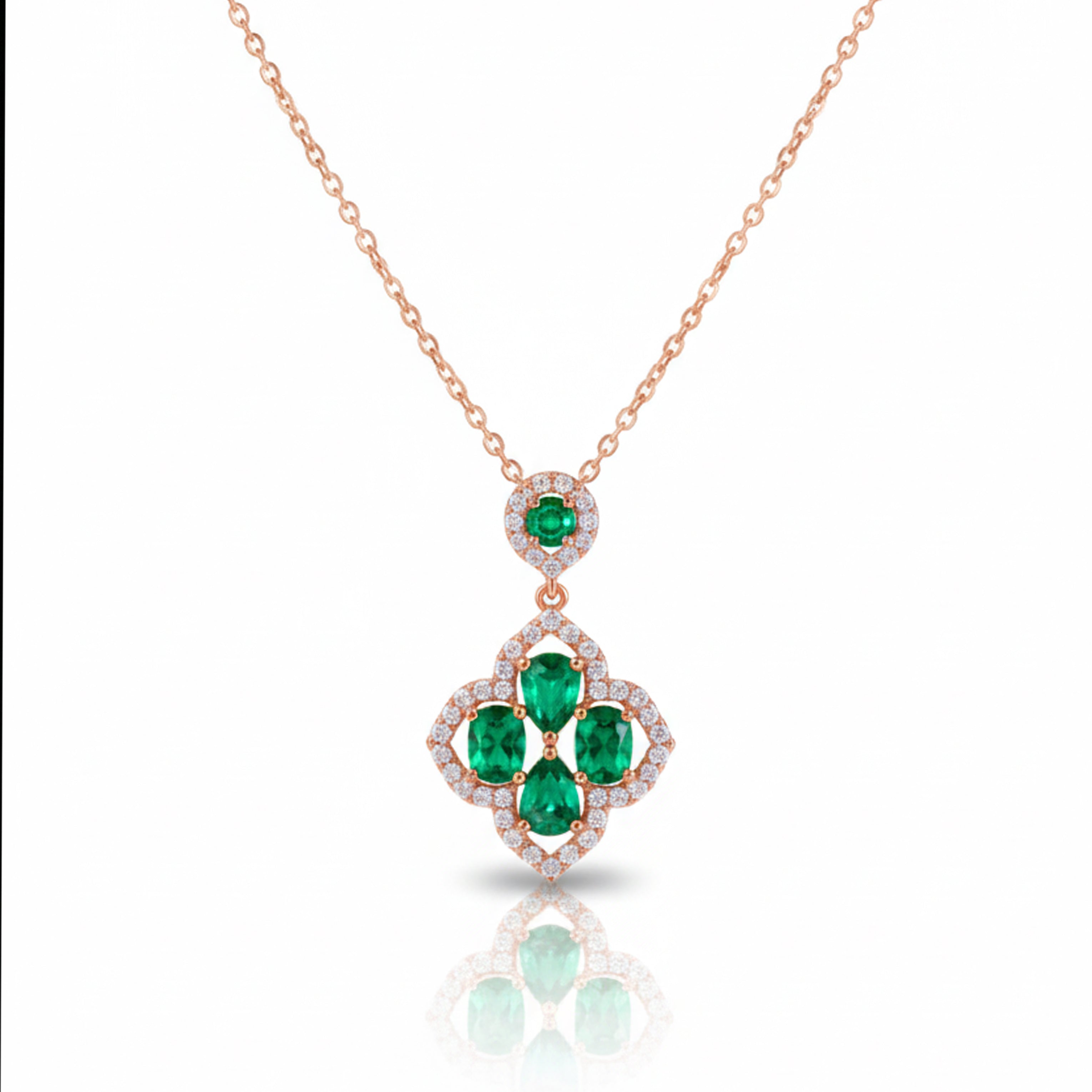 Suhasini Emerald Envy Necklace