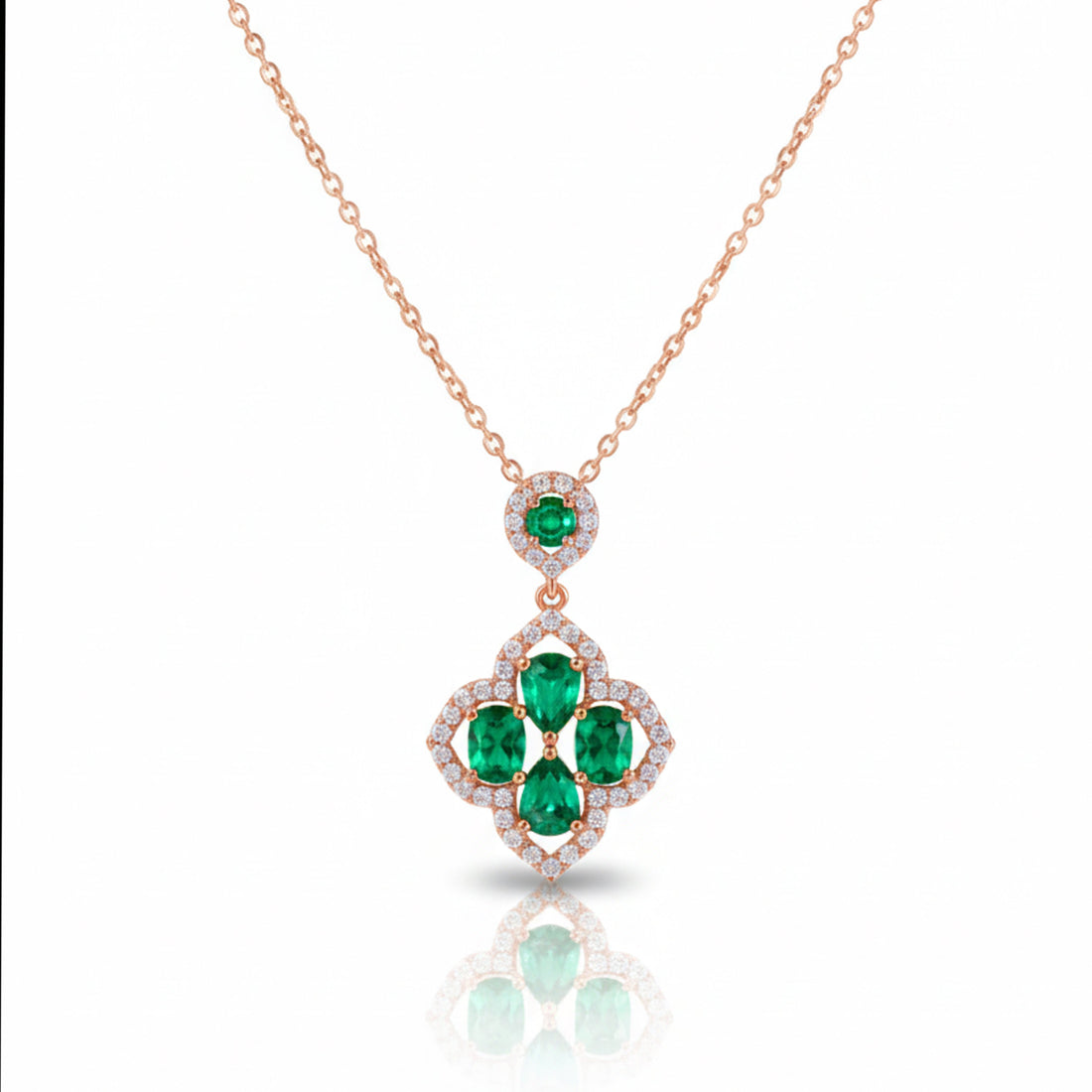 Suhasini Emerald Envy Necklace