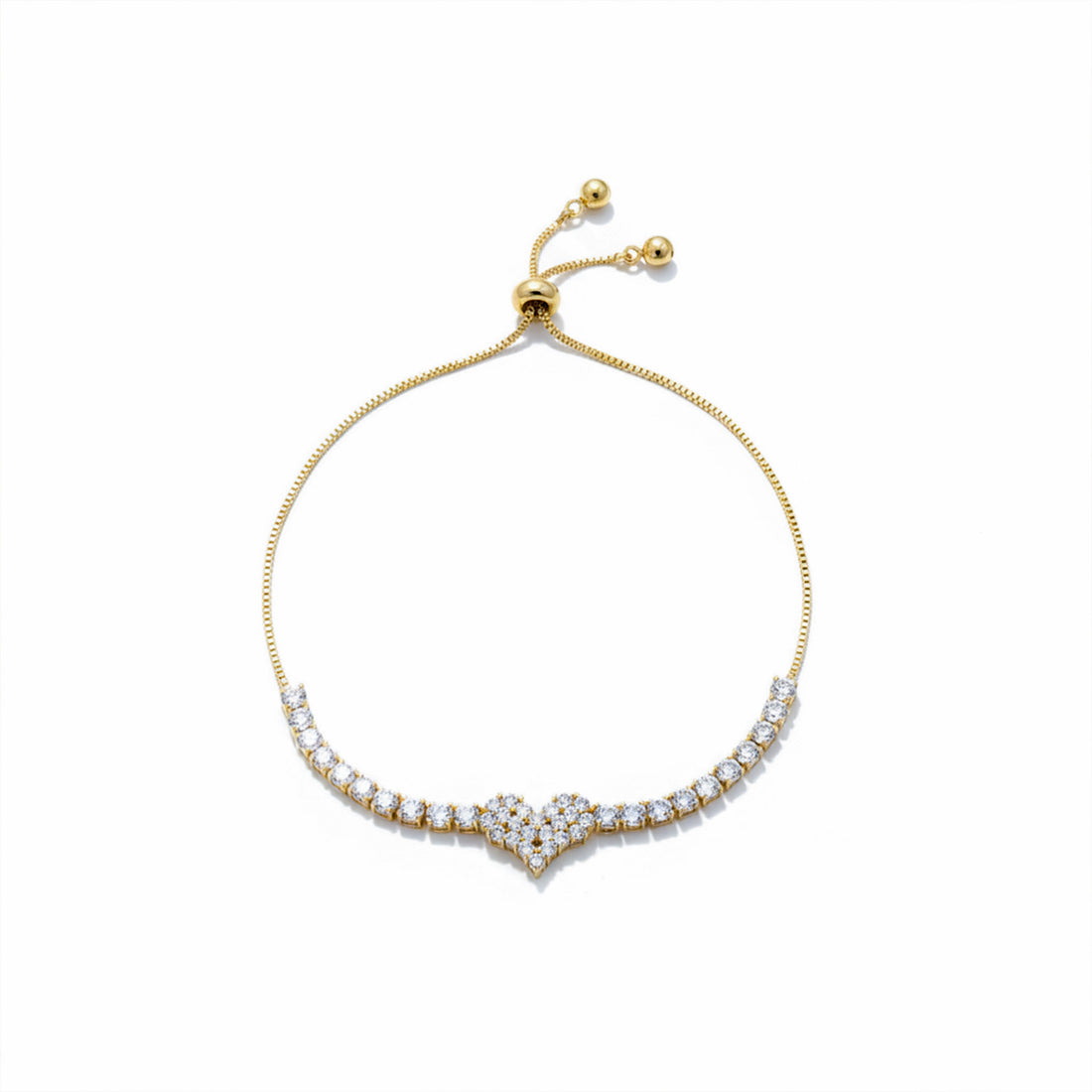 Dazzle Crown Zircon Bracelet
