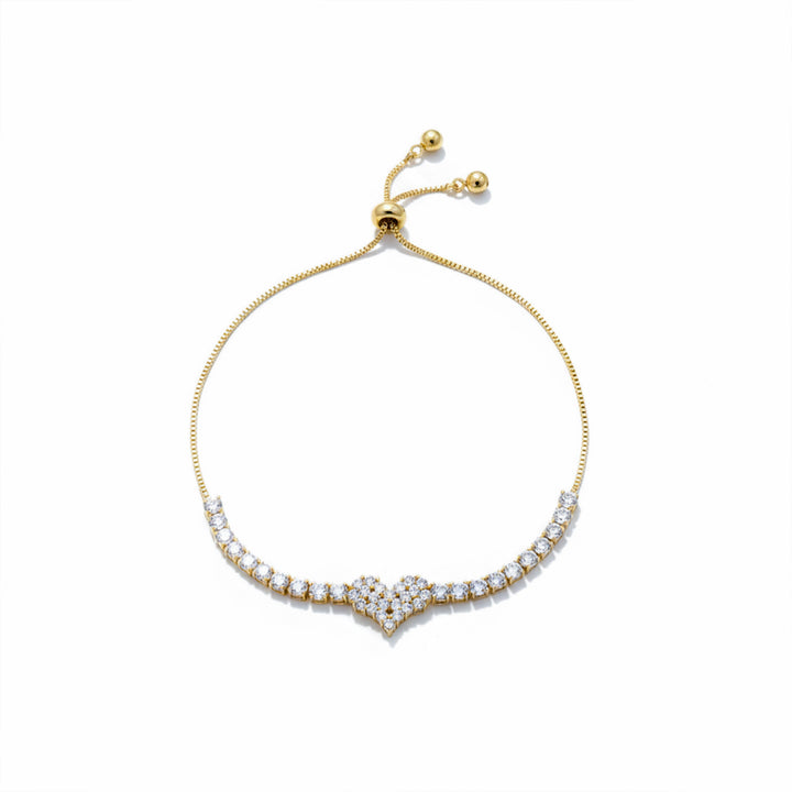 Dazzle Crown Zircon Bracelet