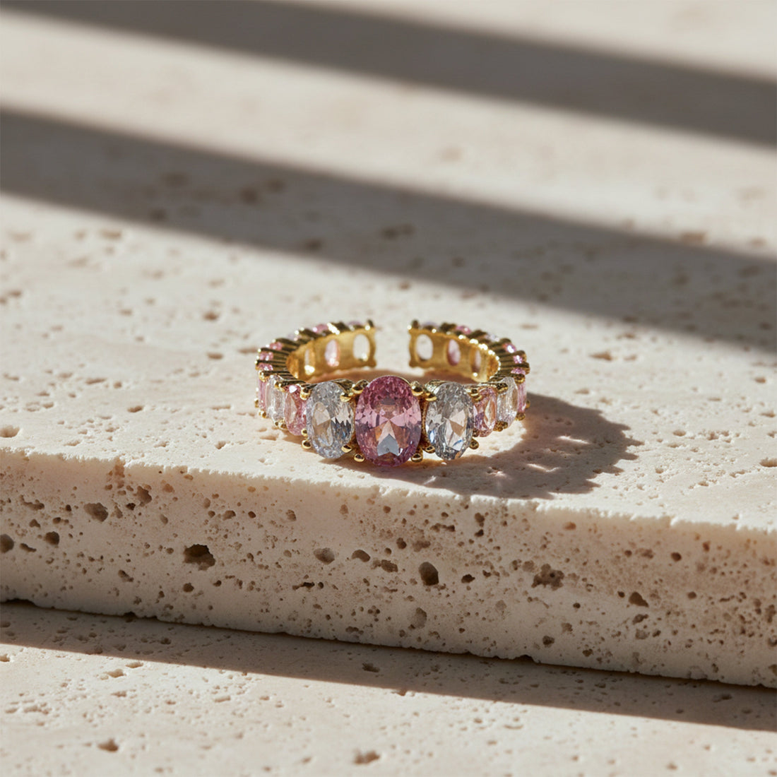 Radiance Multistone Cocktail Ring