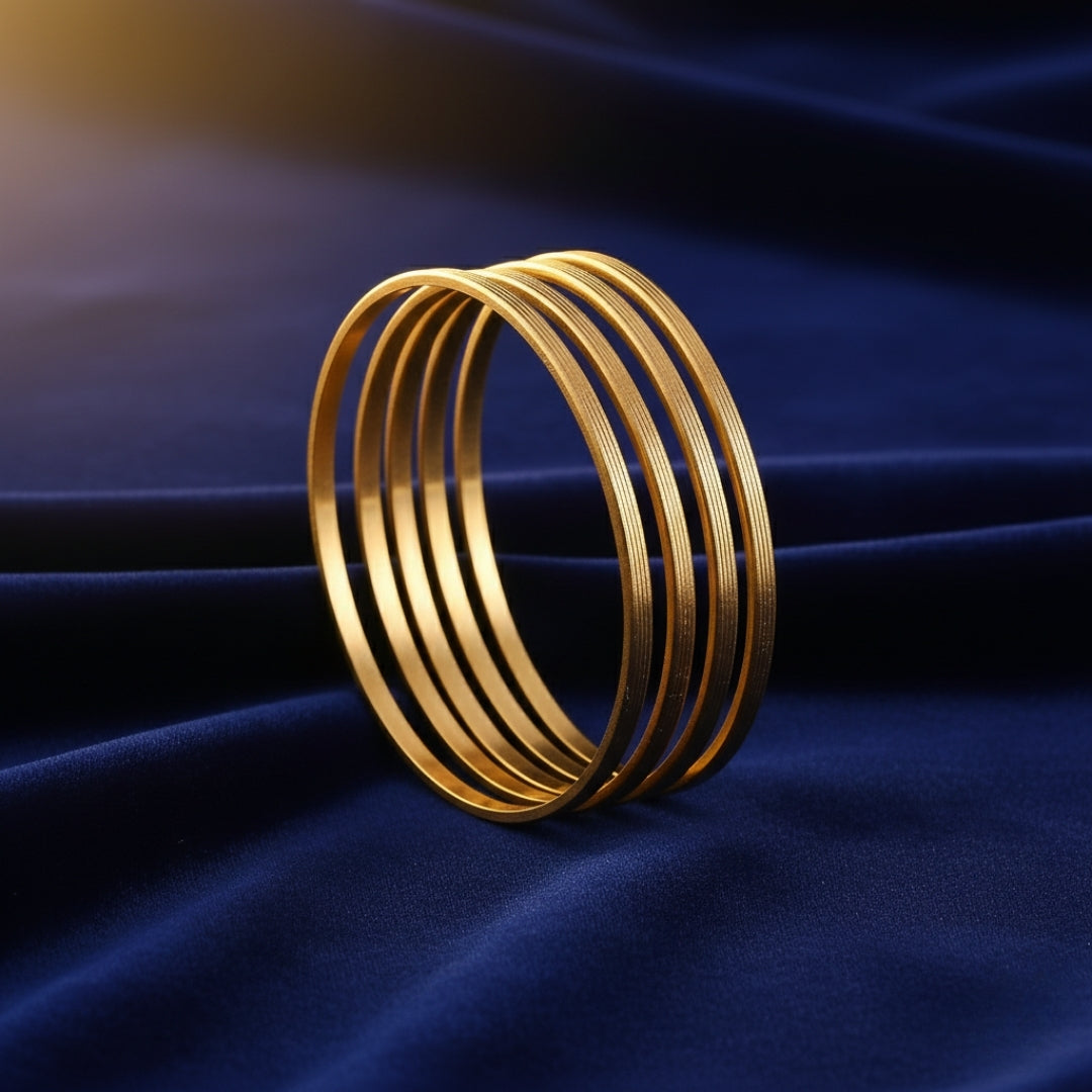 Classic Slim Gold Bangles