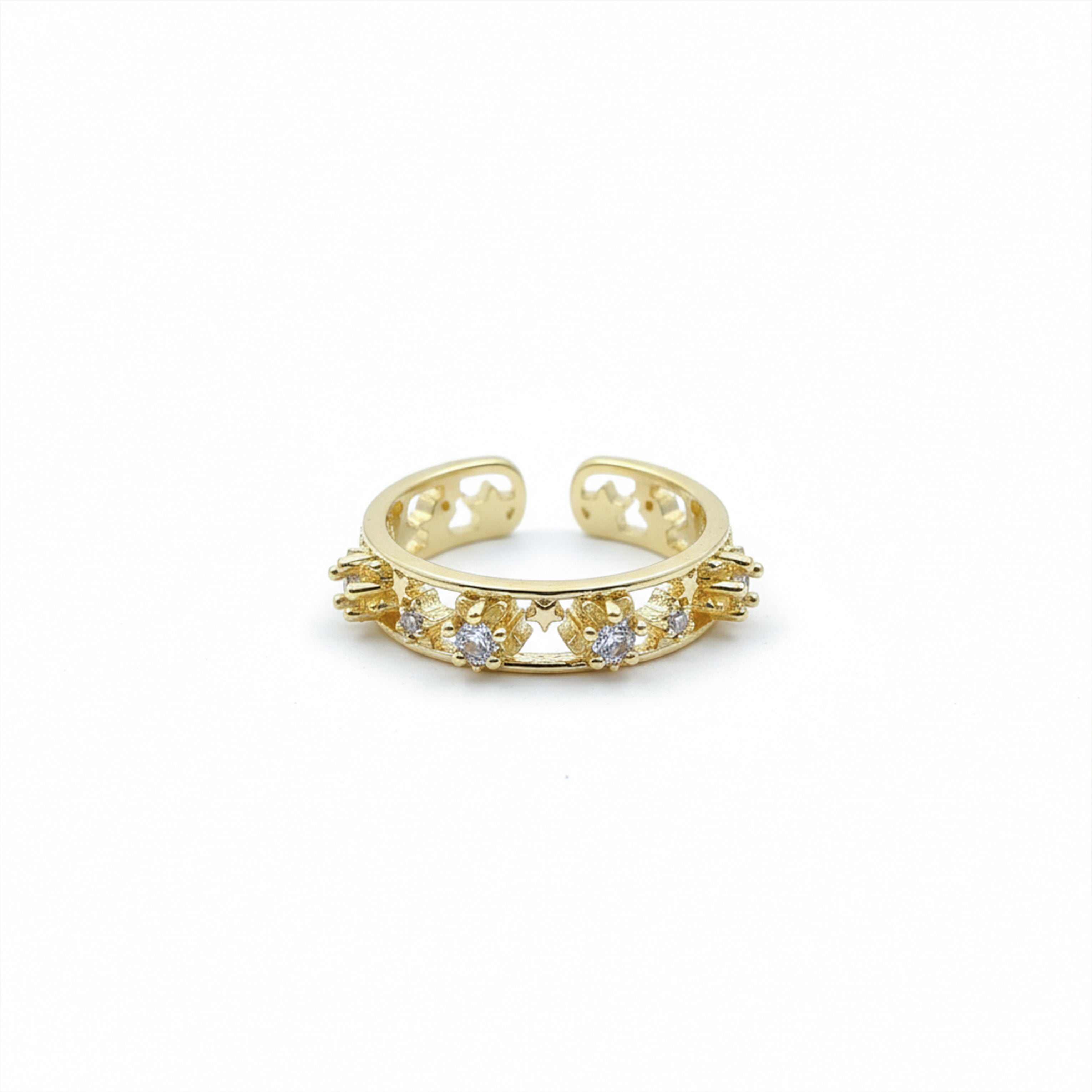 Aurora Sparkle Gold Ring