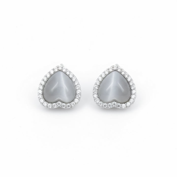 Amoura Radiance Heart Earrings