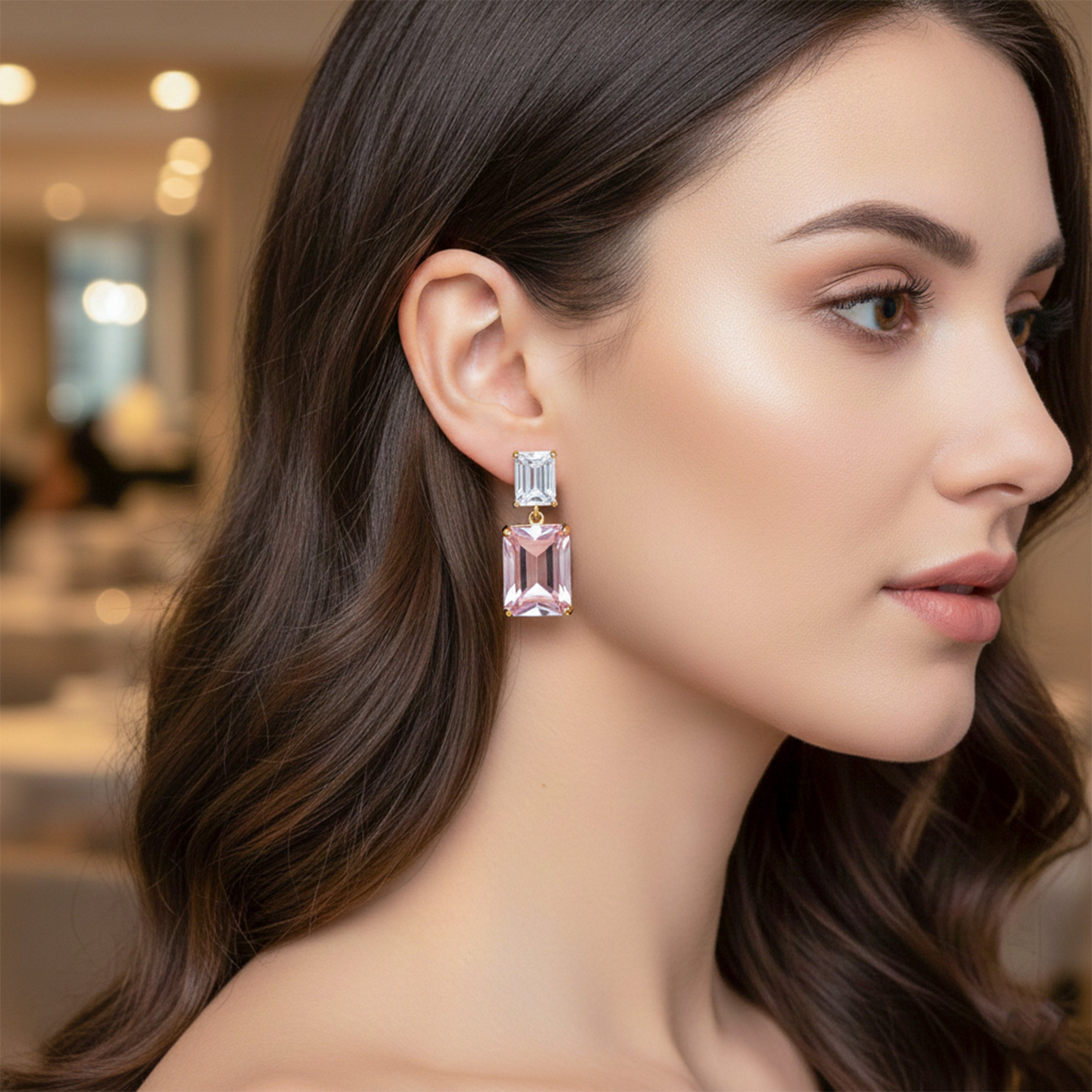 Blush Shine Earrings