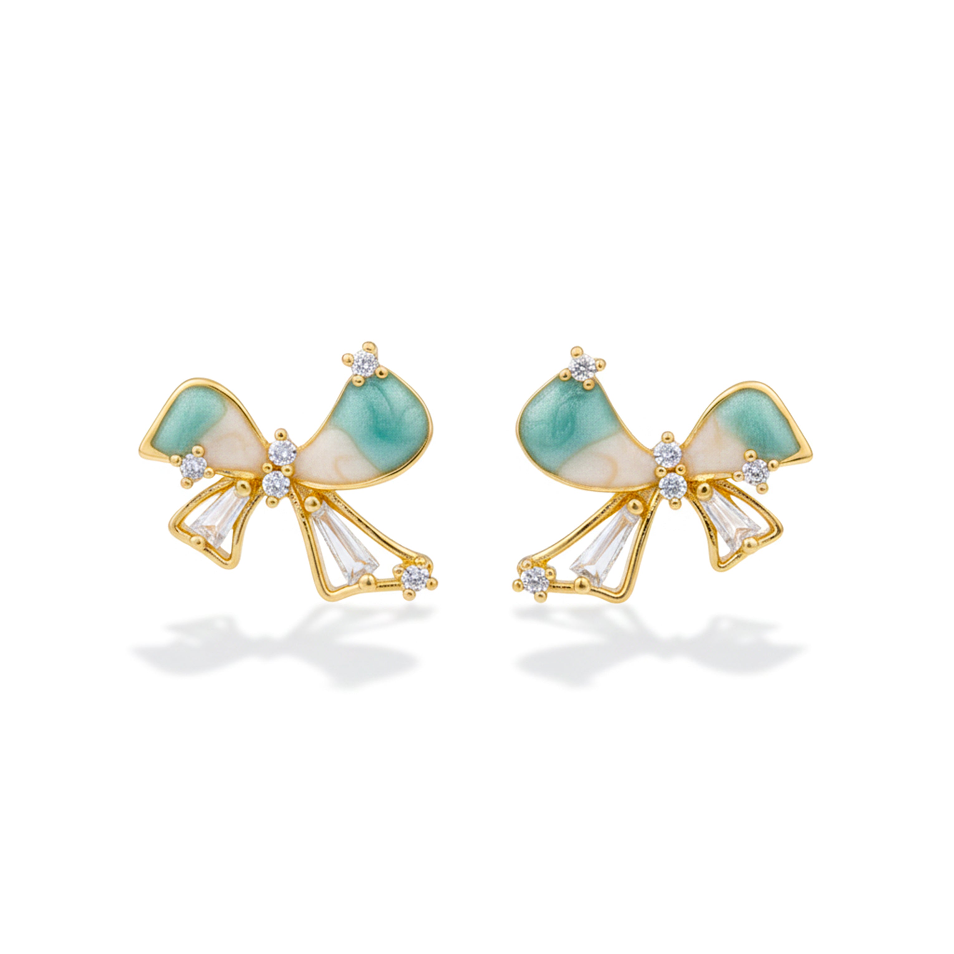 Velour Bow Radiance Earrings