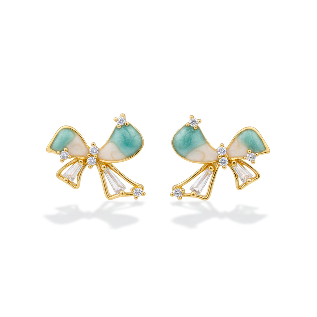 Velour Bow Radiance Earrings