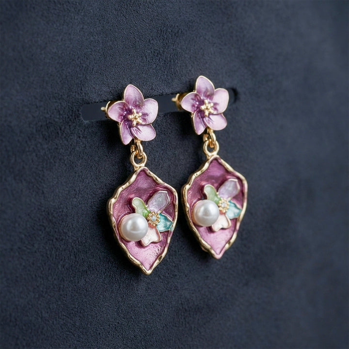 Amethyst Bloom Earrings