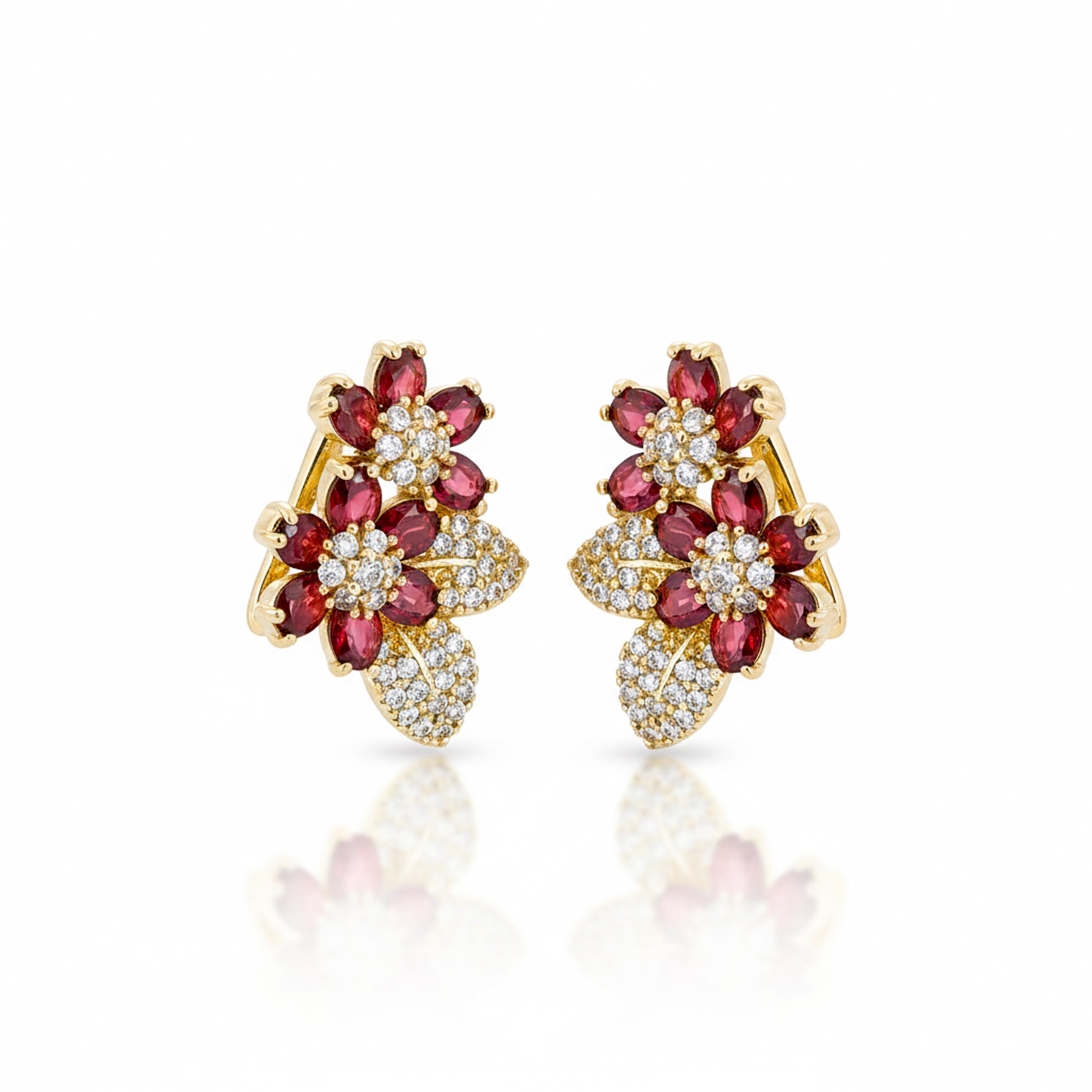 Gulnaar Shahi Crystal Earrings