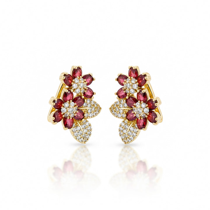 Gulnaar Shahi Crystal Earrings