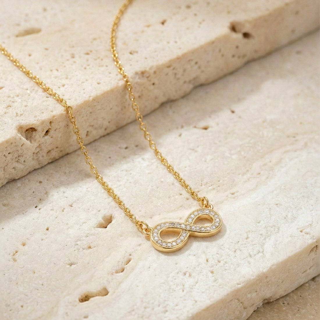 Lisha Infinity Necklace