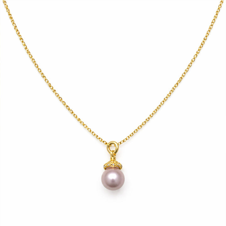 Amore Pearl Heart Necklace