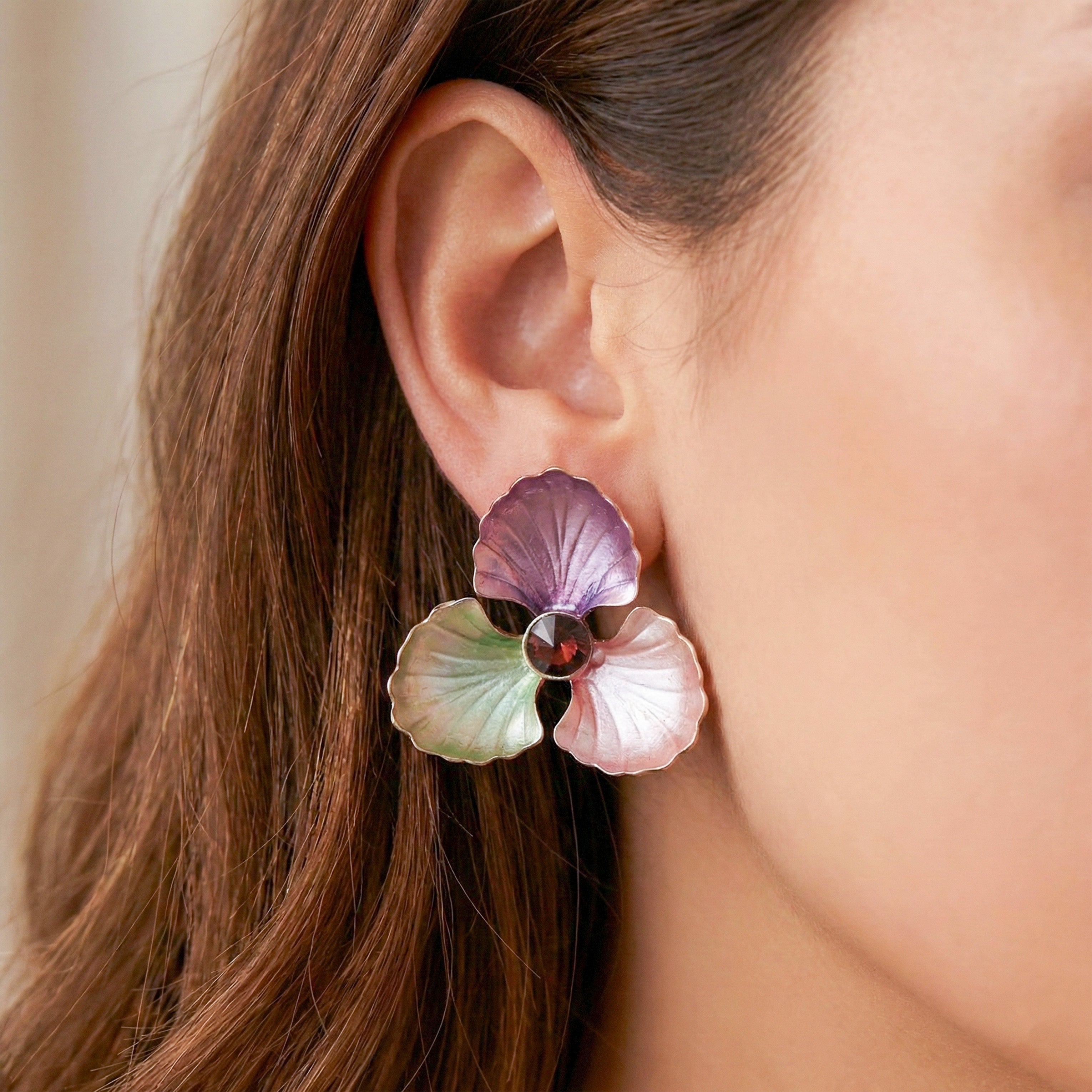 Pastel Bloom Luxe Earrings