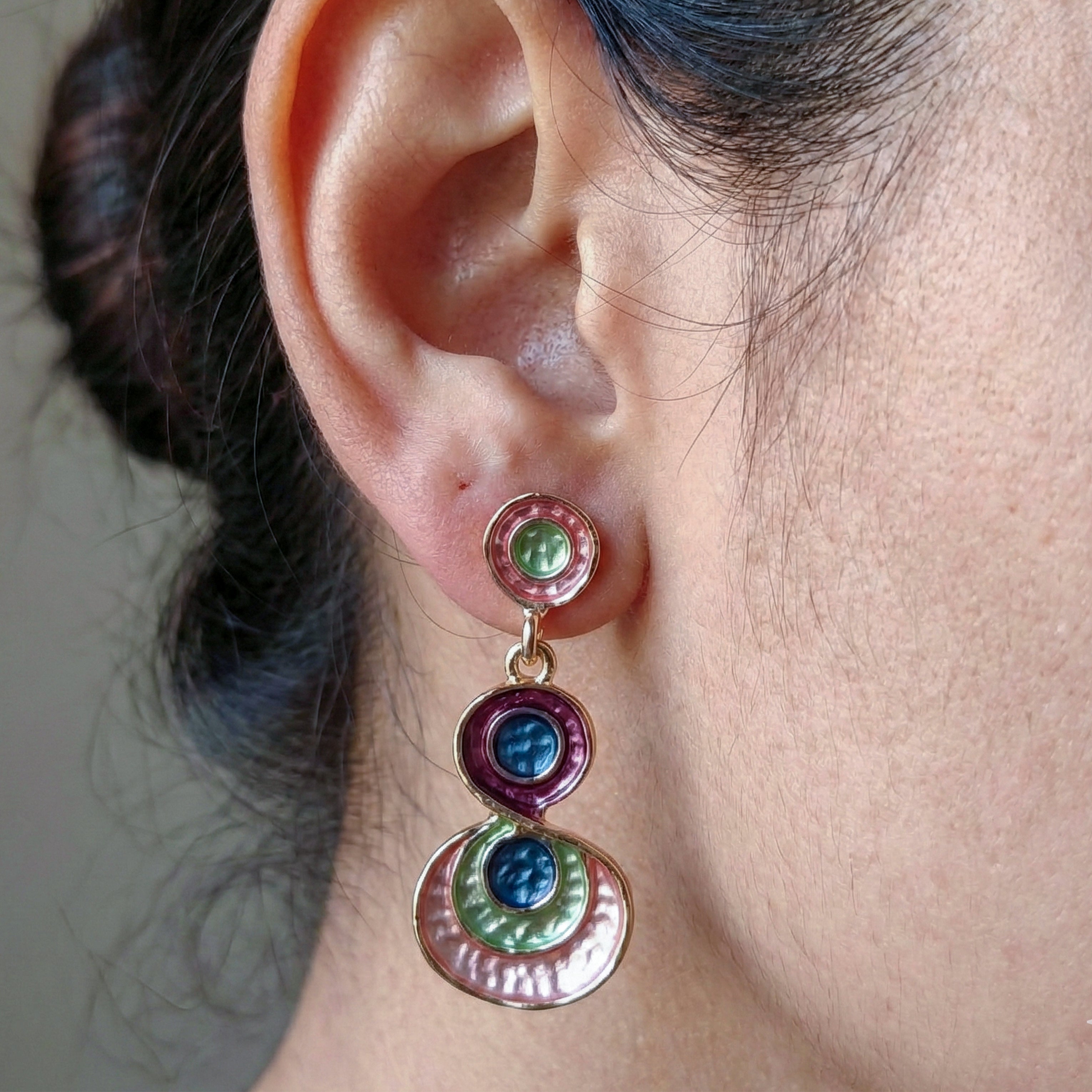Elysian Pastel Drops Earrings