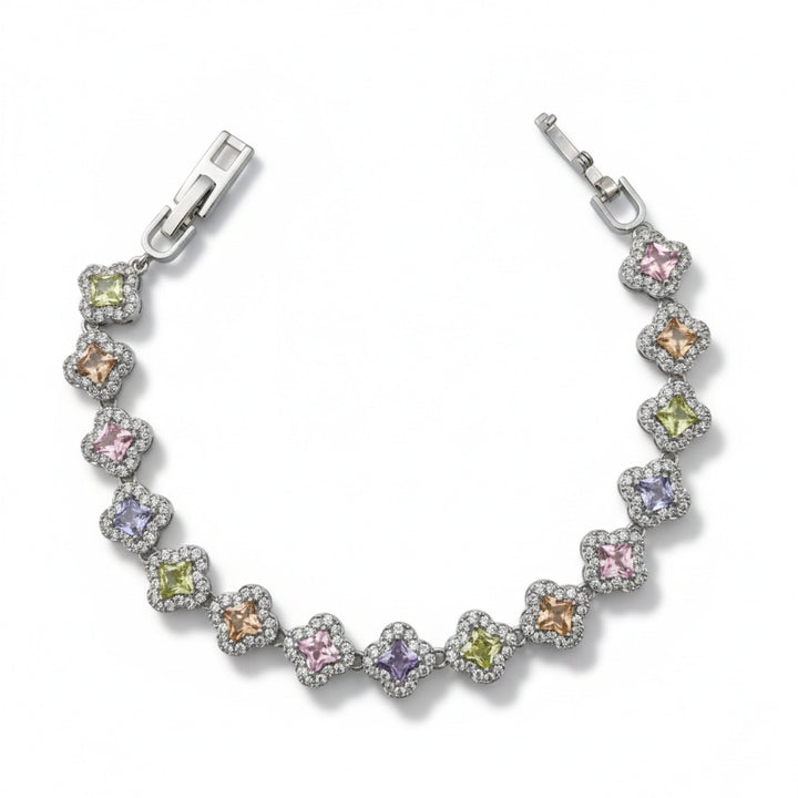 Luxe Petal Diamond Bracelet