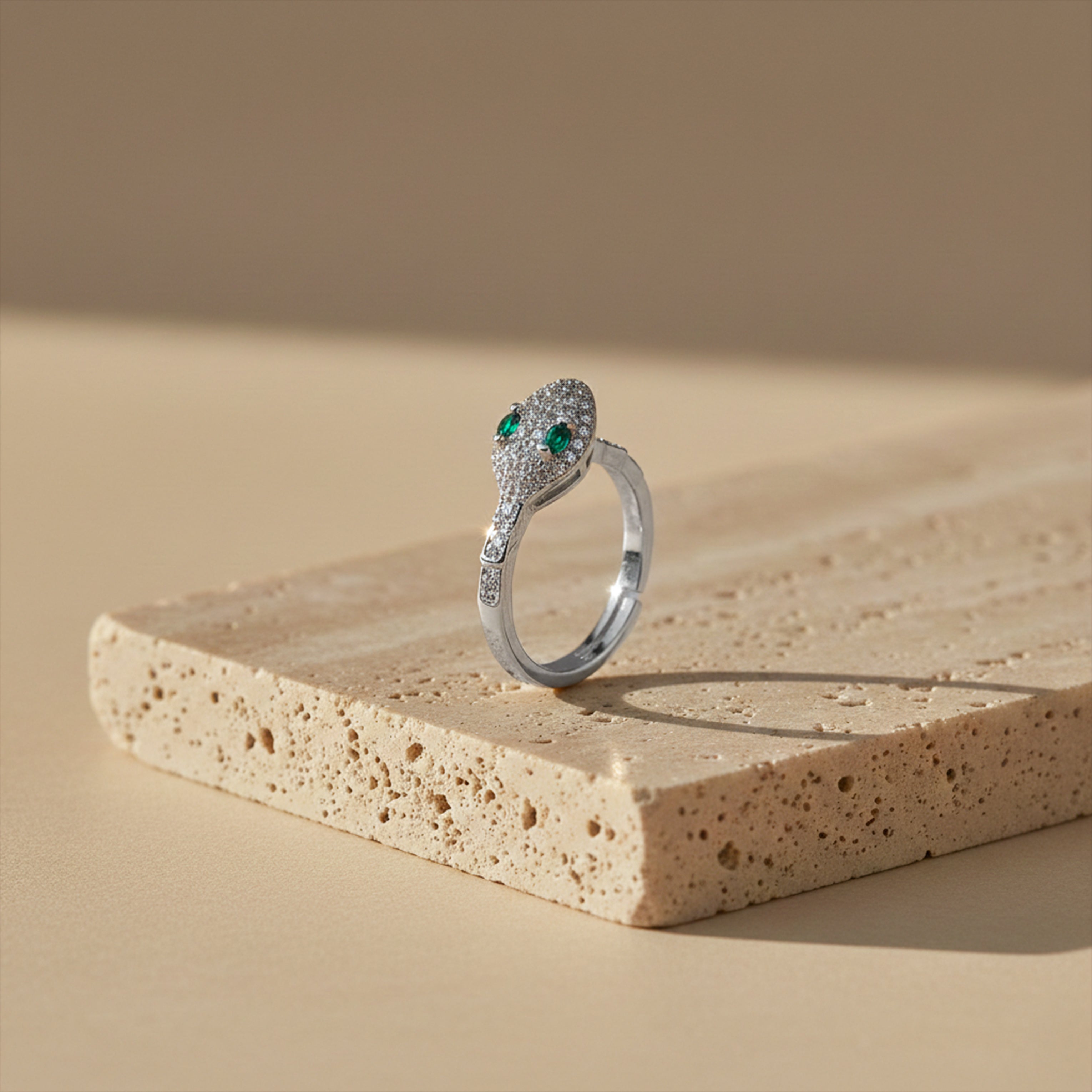 Veloura Emerald Pave Diamond Ring