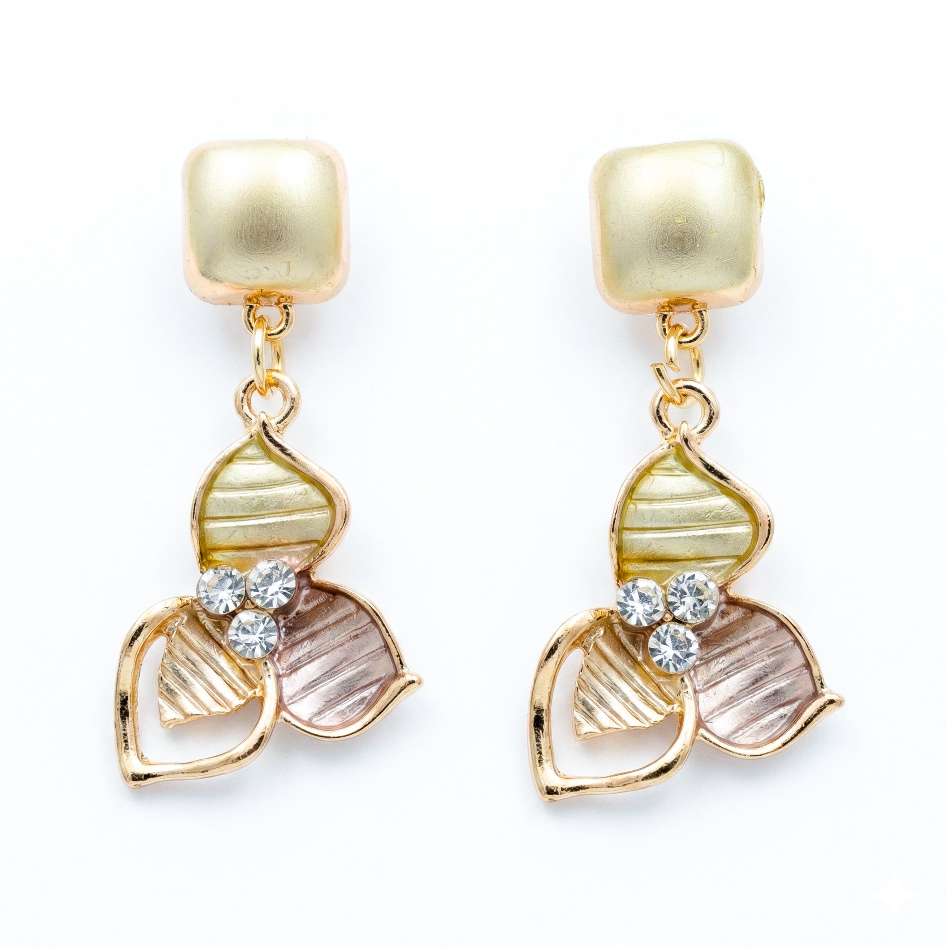 Golden Leaf Designer Earrings